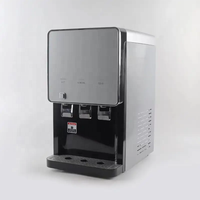 Meilleure vente mini distributeur d'eau RO de glace chaude et froide de bureau prix de la machine de purification de l'eau avec filtres pour la maison