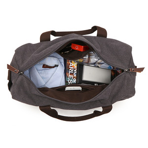 Vente en gros personnalisée <span class=keywords><strong>sac</strong></span> polochon en toile multifonction pour bagages de voyage <span class=keywords><strong>50L</strong></span>/60L <span class=keywords><strong>sac</strong></span> de nuit <span class=keywords><strong>sac</strong></span> week-end - Product Image 3