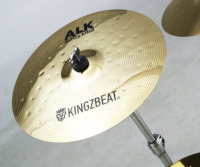 Musical Instrument ALK Series Brass Alloy Cymbals 14" Hihat Cymbal Performance Percussion