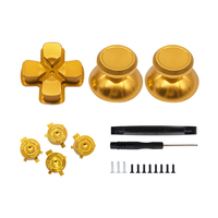Manettes de jeu antidérapantes en métal en forme de champignon pour manette PS5, remplacement des joysticks analogiques, accessoires de jeu