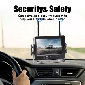 Sistema di Telecamere per Auto Wireless con Schermo IPS da 5 Pollici, Kit di Retromarcia per Monitoraggio e Assistenza alla Guida per Autobus e Camion - Product Image 4