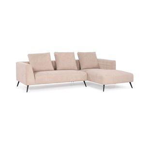 Sofá Modular en Forma de L que Ahorra Espacio, Conjunto Seccional <span class=keywords><strong>Reversible</strong></span> con Chaise Longue, <span class=keywords><strong>Relleno</strong></span> de Esponja y Cubierta de Terciopelo para Sala de Estar de Apartamento - Product Image 1