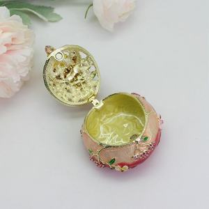 SHINNYGIFTS Guangdong от производителя, изящная Оловянная коробка для брелок с птицами, металлическая эмаль для украшения дома - Product Image 5