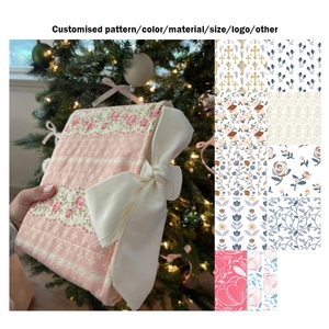 กระเป๋าใส่พระคัมภีร์ของผู้หญิงดีไซน์ใหม่ผ้าควิลท์ปกแบบคริสเตียนลายโบว์แบบกำหนดเองได้2025 - Product Image 6