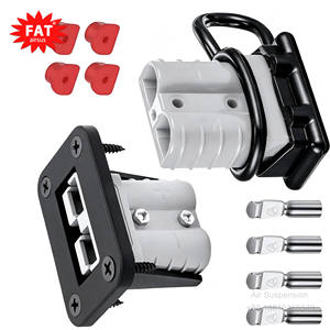 Déconnexion rapide étanche 50 A avec panneau de montage Connecteur de câble de raccordement de calibre 6-8 pour treuil de voiture et remorque - Product Image 4