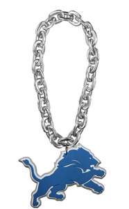 Collar de Espuma EVA 3D Extra Grande al por Mayor, Collar de Cadena de Fanáticos de los Detroit Lions de la NFL, Collar Fanfave Fanchains - Product Image 3