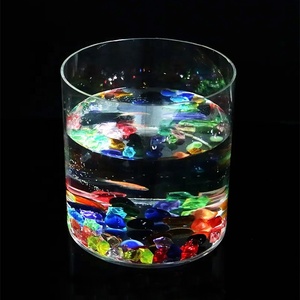 丸型円筒形カスタムサイズプラスチックアクリル製サステナブルで環境に優しい魚水槽（家庭/オフィス装飾用） - Product Image 6