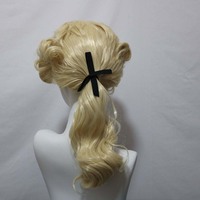 Halloween Hommes Deluxe Avocat Juge Baroque Cosplay Bouclés Perruque WGDG-026