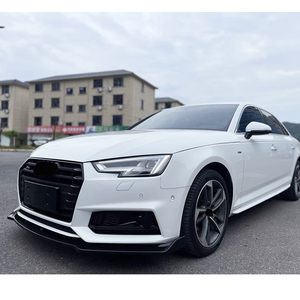Nouveau Spoiler de Pare-chocs <span class=keywords><strong>Avant</strong></span> de Voiture Style Sport Chromé+Noir+Argent à Visser 100% Compatible avec Audi A3/A4/A5/<span class=keywords><strong>A6</strong></span> <span class=keywords><strong>B8</strong></span>/B85/B9 - Product Image 3
