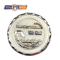 Pièces de monnaie personnalisées de haute qualité plaquées argent, pièces de monnaie de défi personnalisées avec design double face, pièces de monnaie personnalisées en nickel