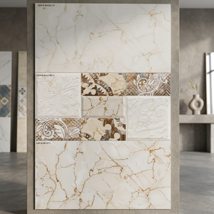 Usine chinoise 12x24 300x600mm carreaux de mur imprimés à jet d'encre en céramique numérique salon intérieur 30x60cm carreaux de mur - Product Image 4
