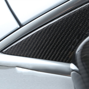 Phụ kiện độ tay nắm cửa nội thất sợi carbon thật cho A-Class AMG CLA - Tình trạng mới, phù hợp - Product Image 2