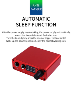Mini Professional Tattoo Power Supply Portable <b>Battery</b> Source for Tattoo Machine Body Art Professional Studio Use - Product Image 5