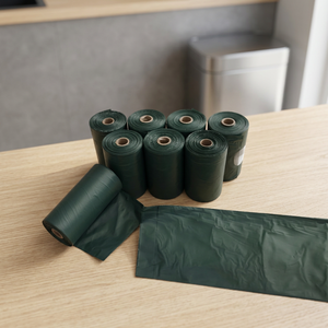 Sacs poubelles en amidon de maïs pour la collecte des déchets, les ordures ménagères et les excréments d'animaux, pour usage quotidien - Product Image 1