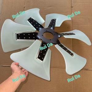 Pale de ventilateur 1-13600-371-0 pour moteur Isuzu 6HK1 Hitachi ZX330 ZAX330 ZAX350 ZA370 <span class=keywords><strong>Sumitomo</strong></span> SH350-5 SH330 Excavatrice - Product Image 2