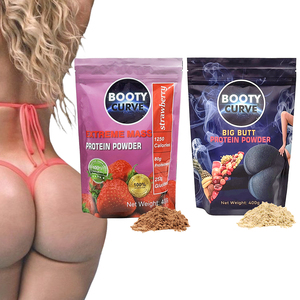 Supplément de maca purement naturel en gros rehausseur de fesses élargissement de la hanche et des fesses 400g ensemble de poudre de protéines <span class=keywords><strong>pour</strong></span> grosses fesses - Product Image 1