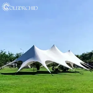 豪华UPF 50 + 户外防水野营超大婚礼派对遮阳篷活动帐篷