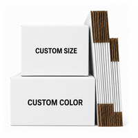 Cajas de Cartón Corrugado Blancas Personalizadas para Envíos, Embalaje Kraft, Impresión de Logotipo a Color y Tamaño Personalizado para Productos de Regalo de Comercio Electrónico