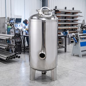 Réservoir d'eau vertical sous pression en acier inoxydable SUS304, avec manomètre, soupape de décharge et système de surpression, garantie 1 an - Product Image 4