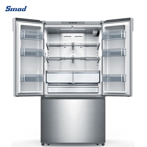 Réfrigérateur-congélateur français multi-portes 4 portes pleine grandeur pour le stockage alimentaire - Product Image 3