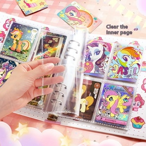 Álbum de tarjetas personalizado Pony Polly Gran capacidad A5A4 PP Carpeta de tarjetas Página Almacenamiento de tarjetas pequeñas Carpeta <span class=keywords><strong>Yugioh</strong></span> - Product Image 1