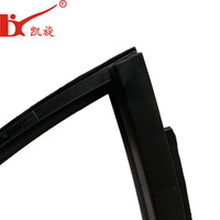 Bande d'étanchéité d'angle universelle en caoutchouc EPDM Kaixuan KX, étanche aux intempéries, dureté 20~90 Shore, pour portières, coffres et vitres de voiture