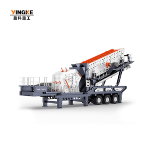 Trituradoras móviles con ruedas de alta calidad Estaciones de trituración móviles y trituradoras de impacto móviles con ruedas con pantallas vibratorias - Product Image 2