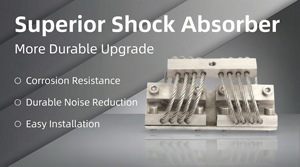 Camelbell GS Multi-Axis <strong>Vibration</strong> Isolator With 304 <strong>Stainless</strong> <strong>Steel</strong> Wire Rope Core Anti-Corrosive For Harsh Environments - Product Image 4