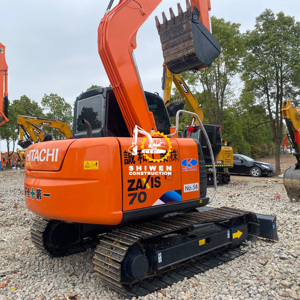 Vente flash : Excavatrice sur chenilles d'occasion Hitachi Zaxis 70 ZX70-6/5 EX70 ZX60 EX60 7 tonnes, moteur Isuzu, boîte de vitesses, pompe - Product Image 4