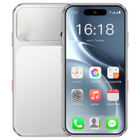 Mini Teléfono Inteligente 4G de 4.18 Pulgadas, Android 15 GMS, Cámara de 20MP, Batería de 2900mAh, Teléfono Móvil Compacto con Botón Personalizado