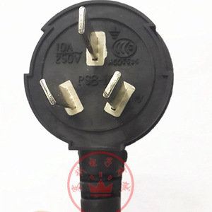 สายไฟสำหรับหม้อไฟฟ้า 10A 250V PSB-10 พร้อมสายทองแดงปลายแบน - Product Image 1
