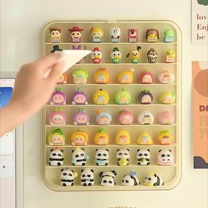 Bán buôn PS + PET Treo Tường Hộp mù hiển thị Kệ rõ ràng lưu trữ chống bụi dễ thương bức tượng nhỏ bộ sưu tập kệ lưu trữ nhựa - Product Image 1