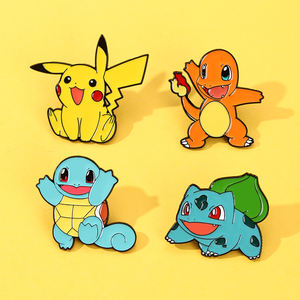 دبوس معدني مطلي بالإيبوكسي من سبيكة الزنك بتصميم سبرايت السحري من YINI - إكسسوار يومي مرح للملابس وحقائب الظهر لعشاق الإكسسوارات الخيالية - Product Image 1