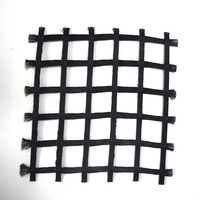 Precio de Fábrica GEOROAD 20-1000KN Geomalla de Poliéster/PET Biaxial de Alta Resistencia a la Tracción para Muros de Contención con 5 Años de Garantía
