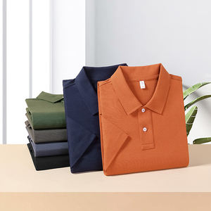 Polo de <span class=keywords><strong>golf</strong></span> pour hommes, décontracté et uni, avec logo brodé personnalisé Camiseta Polo Pour Homme - Product Image 4