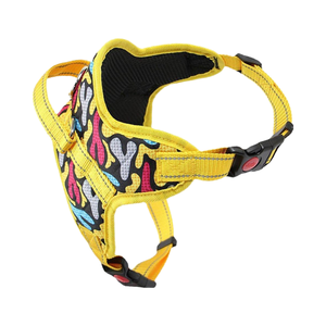 Harnais réfléchissant réglable pour chien Oem Respirant Soft Air Mesh No Pull Starter <span class=keywords><strong>Free</strong></span> Small Medium Puppy <span class=keywords><strong>Dog</strong></span> Pet Harnesses - Product Image 2