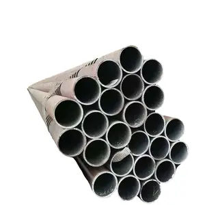 Tuyau d'acier soudé d'approvisionnement d'usine pour l'industrie de la construction de transport de pipeline tuyau soudé Dn32 tuyau d'acier au carbone Q195