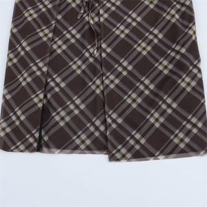 <span class=keywords><strong>Jupe</strong></span> <span class=keywords><strong>longue</strong></span> trapèze taille haute en <span class=keywords><strong>tulle</strong></span> et gaze à carreaux SHENZHU pour <span class=keywords><strong>femme</strong></span>, nouvelle collection printemps 2025, 5039285 - Product Image 5