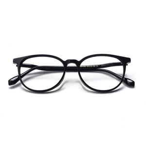 Women Round Full Rim <b>Eyeglasses</b> Solid Color Anti-Uv Lightweight Vision Correction <b>Frames</b> for Adults Oval Face Shape - Product Image 6