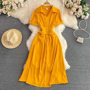 Moda <span class=keywords><strong>bianco</strong></span> e <span class=keywords><strong>nero</strong></span> manica corta stampata abiti Casual donna - Product Image 2