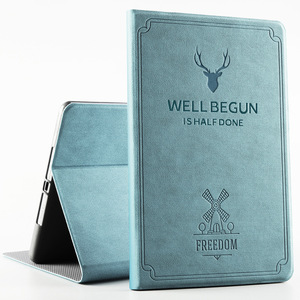 Funda Personalizada con Logotipo en Relieve para <span class=keywords><strong>iPad</strong></span> de 10.5 <span class=keywords><strong>Pulgadas</strong></span> con Ranura para Lápiz, Cubierta Protectora de Cuero para <span class=keywords><strong>iPad</strong></span> Pro, Air, Mini 345, Tablet PC - Product Image 6