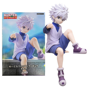 Figura de Anime <span class=keywords><strong>Hunter</strong></span> X <span class=keywords><strong>Hunter</strong></span> de 12 cm de PVC de Killua Zoldyck y <span class=keywords><strong>Gon</strong></span> <span class=keywords><strong>Freecss</strong></span>, Modelo Sentado, Juguete de Dibujos Animados, Idea de Regalo - Product Image 1