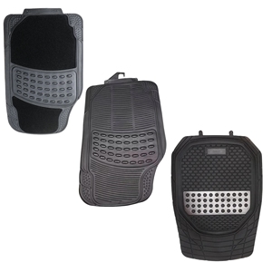 Juego de 4 Alfombrillas Impermeables para Auto, Alfombrillas Universales de 4 Piezas para Protección en Todas las Estaciones - Product Image 1