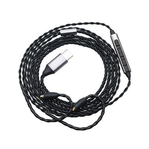 Cable de audio tipo C trenzado de cobre sin oxígeno, 1,2 m, repuesto para Shure SE215 SE425 SE315 - Product Image 2