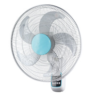 Ventilateur de refroidissement d'air mural numérique en métal de 18 pouces avec télécommande pour usage domestique