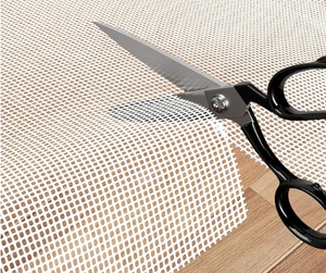 Modern Reusable Non-Slip Easy grip Pvc <b>foam</b> rug <b>pad</b> 200gsm Fishing net pattern Cheap Price from Vietnam - Product Image 3