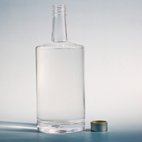 Nouvelle arrivée High Flint 100ML 250ML 500ML 750ML Bouteilles en verre Idée pour les boissons