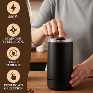 Machine <span class=keywords><strong>à</strong></span> café électrique portable multifonction <span class=keywords><strong>à</strong></span> haute efficacité, moulin <span class=keywords><strong>à</strong></span> grains sec, mixeur, broyeur de noix, de haricots, d'épices, mélangeurs de cuisine - Product Image 3