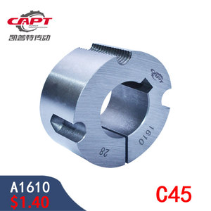 45 # thép độ bền kéo Doanh Metric côn ống lót <span class=keywords><strong>1610</strong></span> côn khóa Bush cho ròng rọc bánh răng côn bụi - Product Image 2