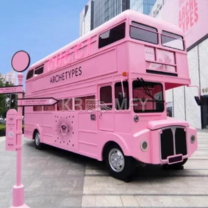 รถขายอาหาร2ชั้นตู้คอนเทนเนอร์เคลื่อนที่สำหรับร้านกาแฟ - Product Image 5